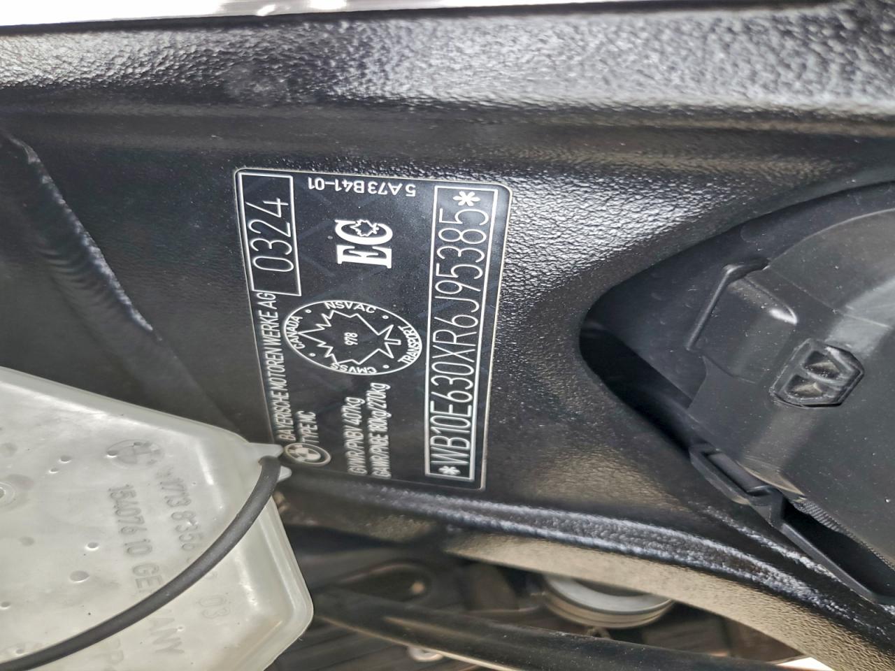 2024 BMW S 1000 Rr VIN: WB10E630XR6J95385 Lot: 93872145