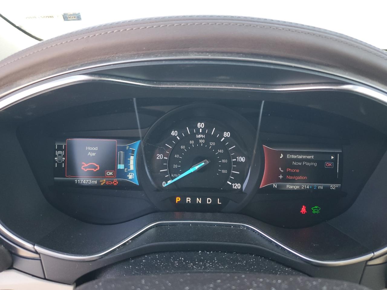 2017 Ford Fusion Titanium Phev VIN: 3FA6P0SU6HR208570 Lot: 89876695