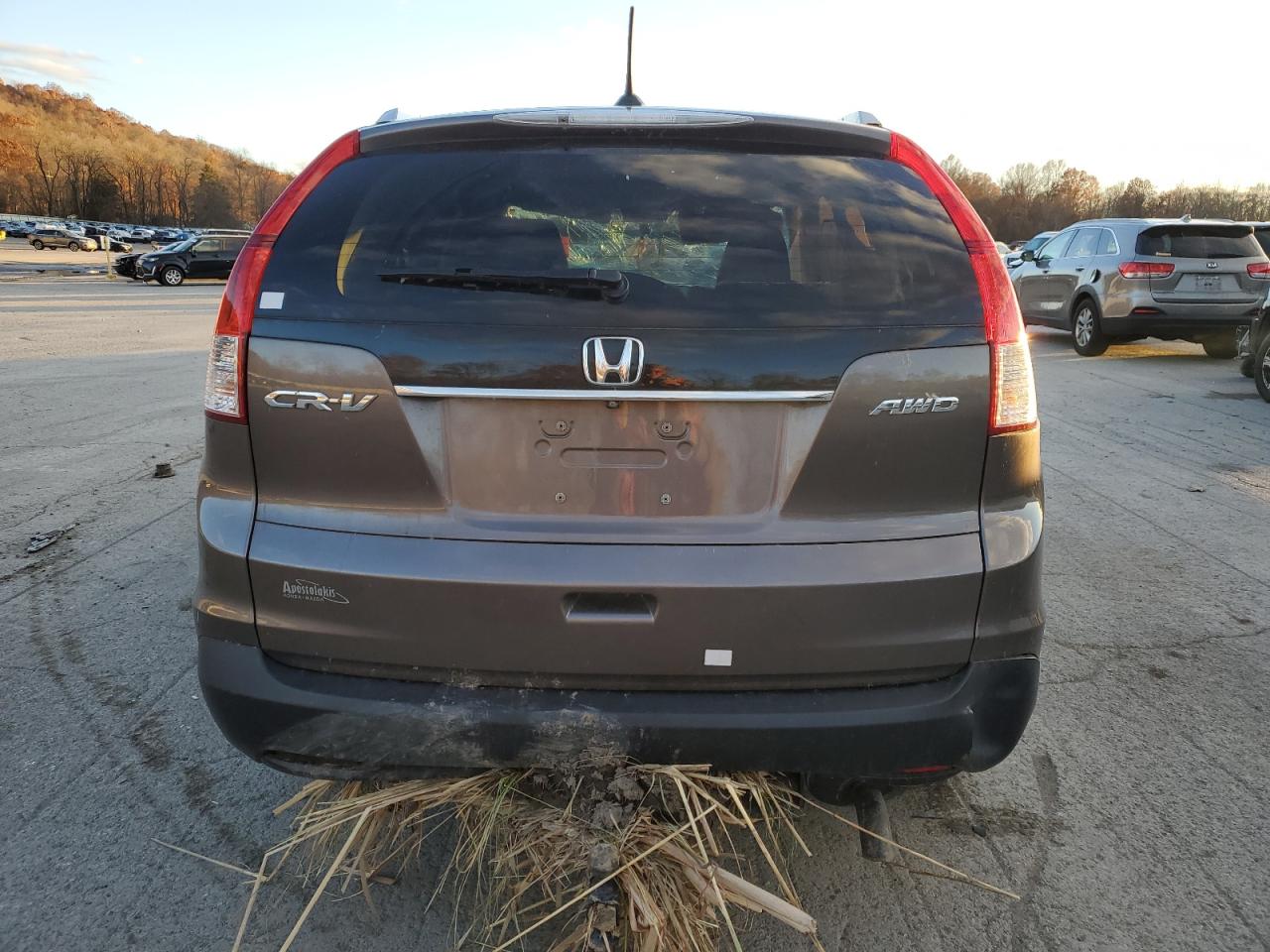 2014 Honda Cr-V Exl VIN: 2HKRM4H71EH713861 Lot: 92638355