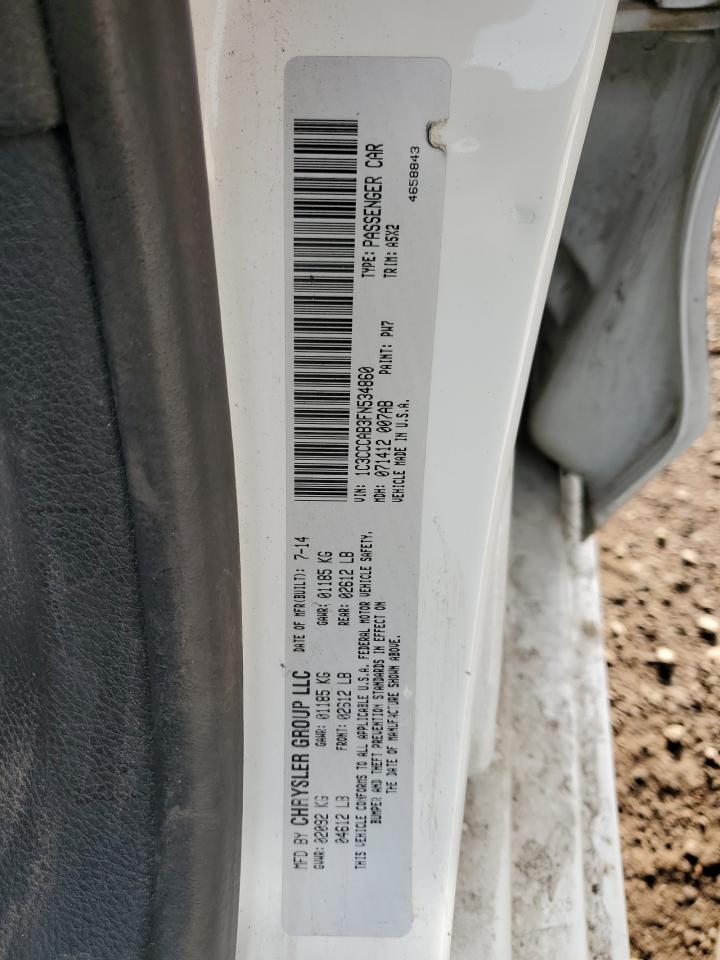 2015 Chrysler 200 Limited VIN: 1C3CCCAB3FN534860 Lot: 92858755