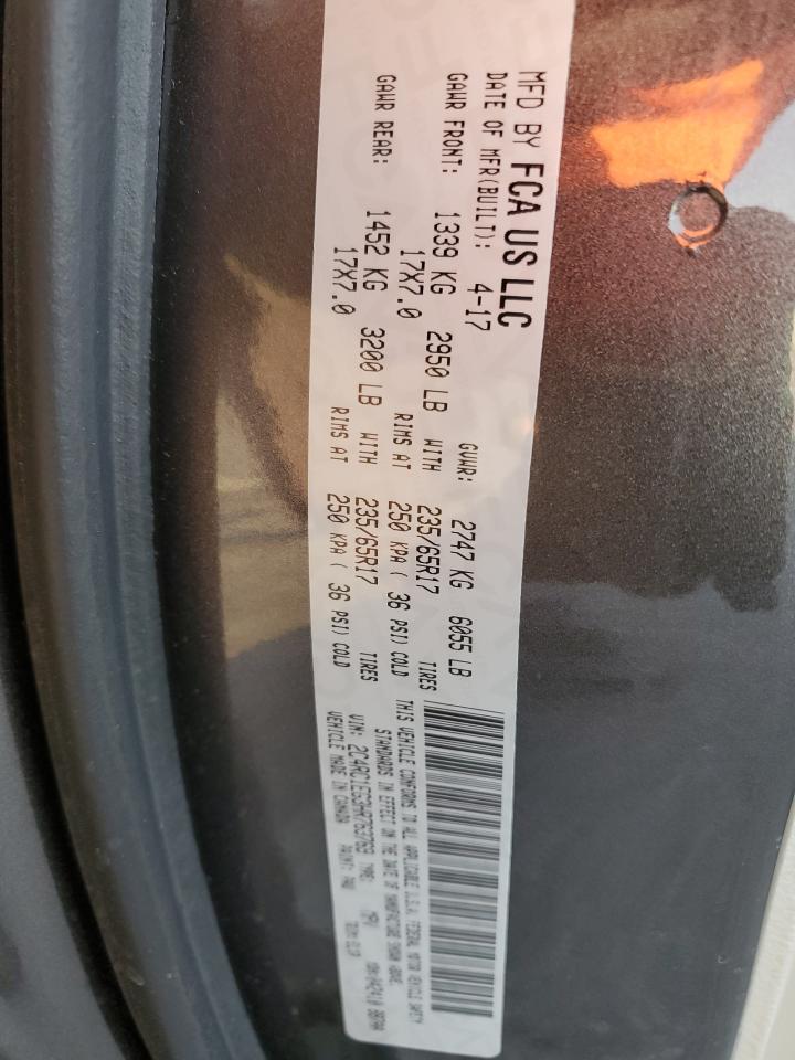 2017 Chrysler Pacifica Touring L Plus VIN: 2C4RC1EG3HR763769 Lot: 92662335