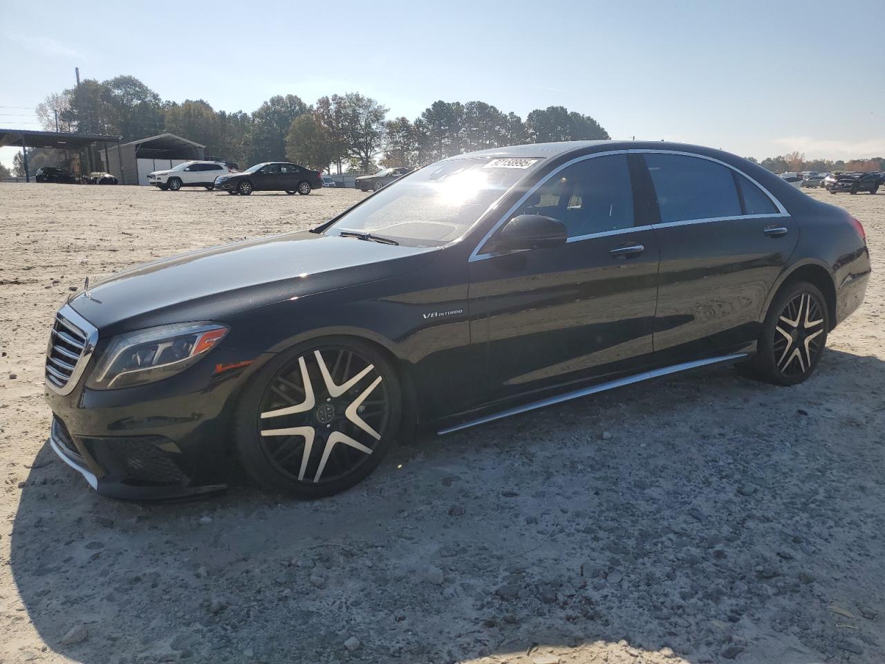 2014 Mercedes-Benz S 63 Amg black sedan gas WDDUG7JB3EA019719 photo #1