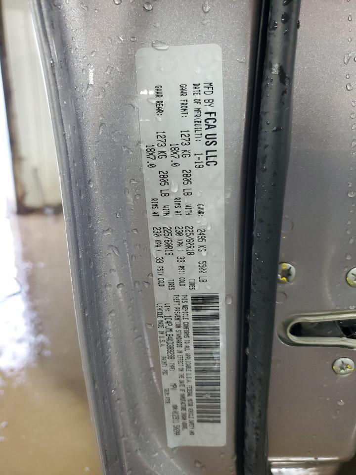 2019 Jeep Cherokee Latitude Plus VIN: 1C4PJMLB4KD389298 Lot: 93528415