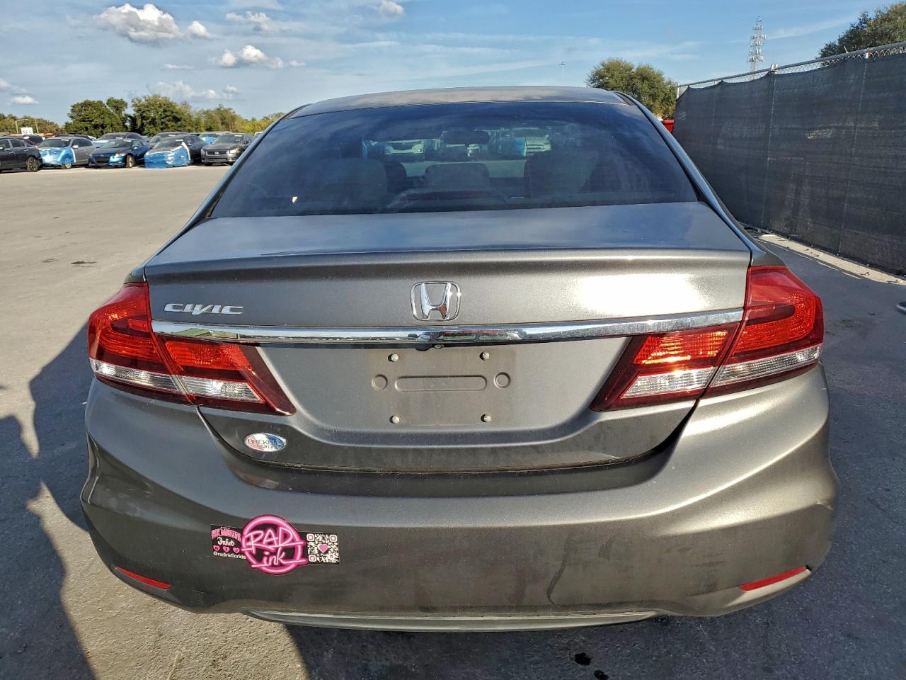 2013 Honda Civic Lx VIN: 19XFB2F52DE026180 Lot: 94766265