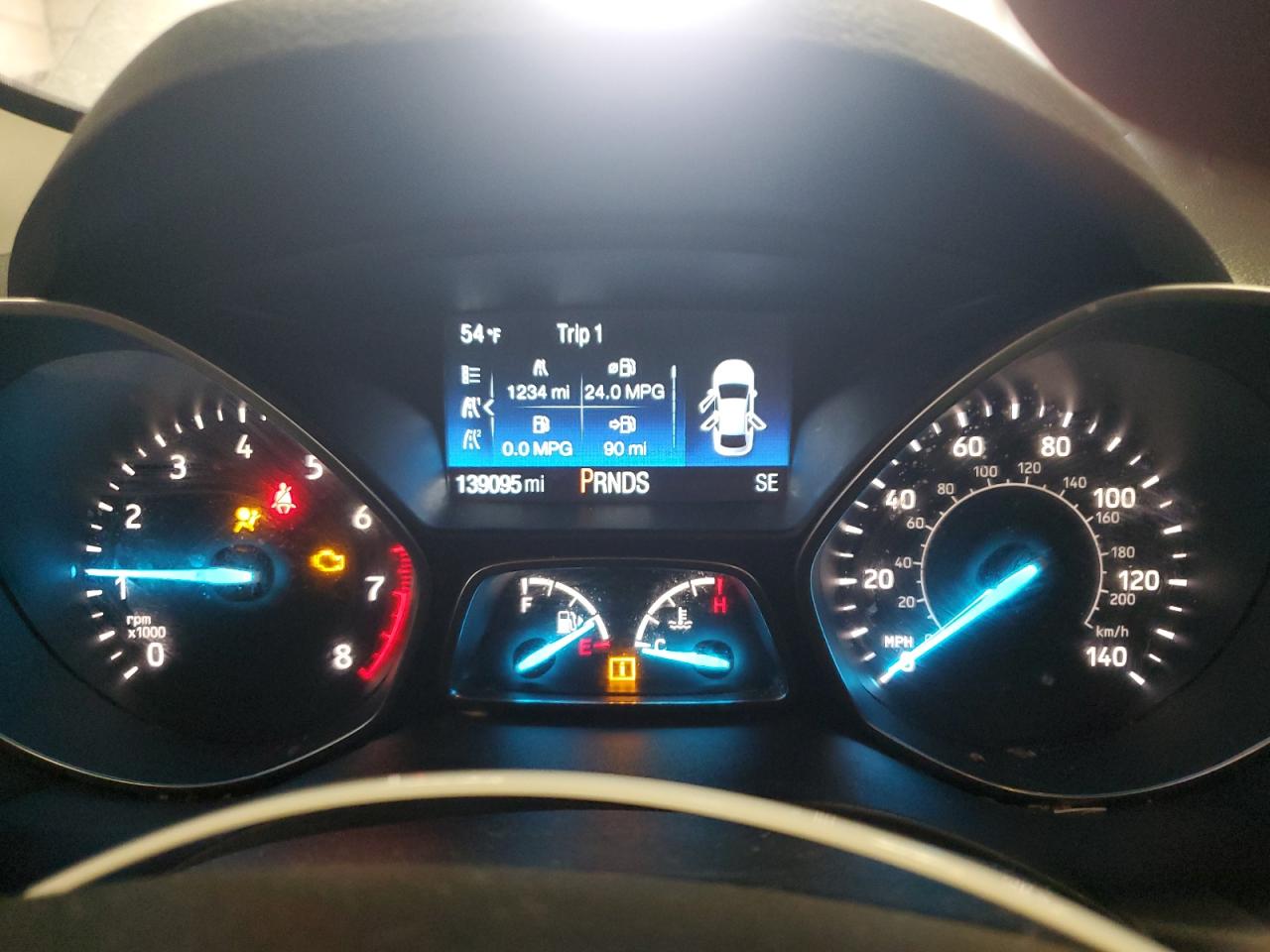 2018 Ford Escape S VIN: 1FMCU0F73JUA32887 Lot: 91210825