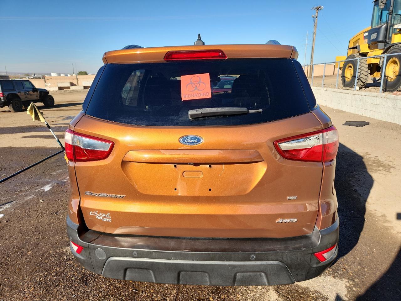 2018 Ford Ecosport Se VIN: MAJ6P1UL0JC168940 Lot: 89701245
