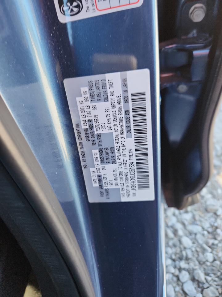 2018 Mazda Cx-5 Touring VIN: JM3KFACM9J0351834 Lot: 92513525