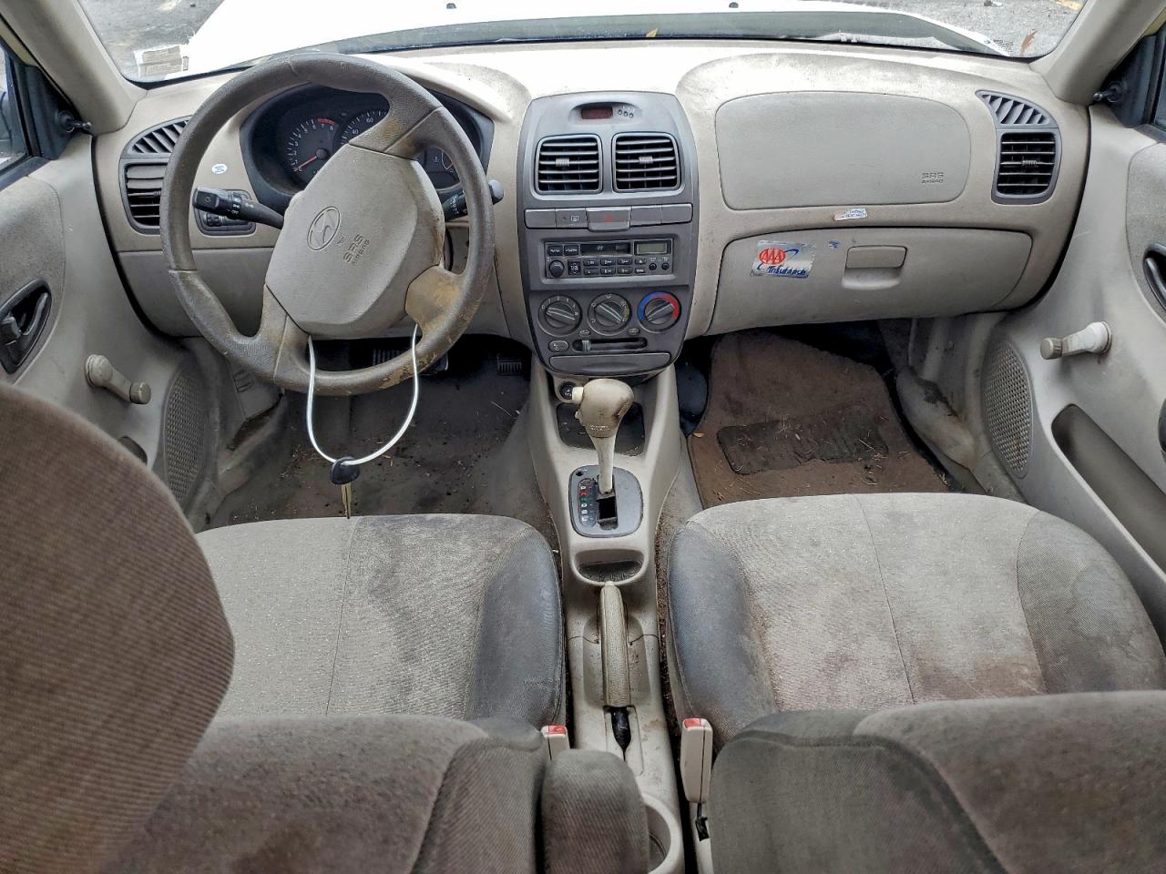 2002 Hyundai Accent Gl VIN: KMHCG45C72U275147 Lot: 93952935