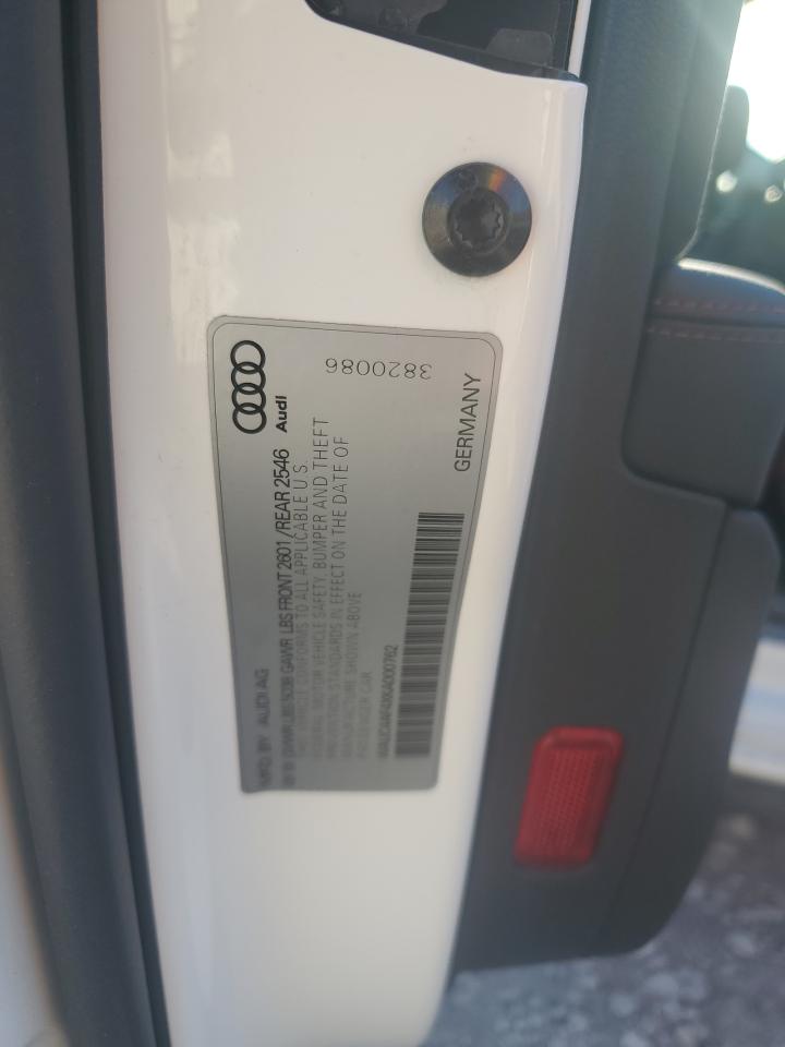 2019 Audi S4 Prestige VIN: WAUC4AF4XKA000762 Lot: 93269725