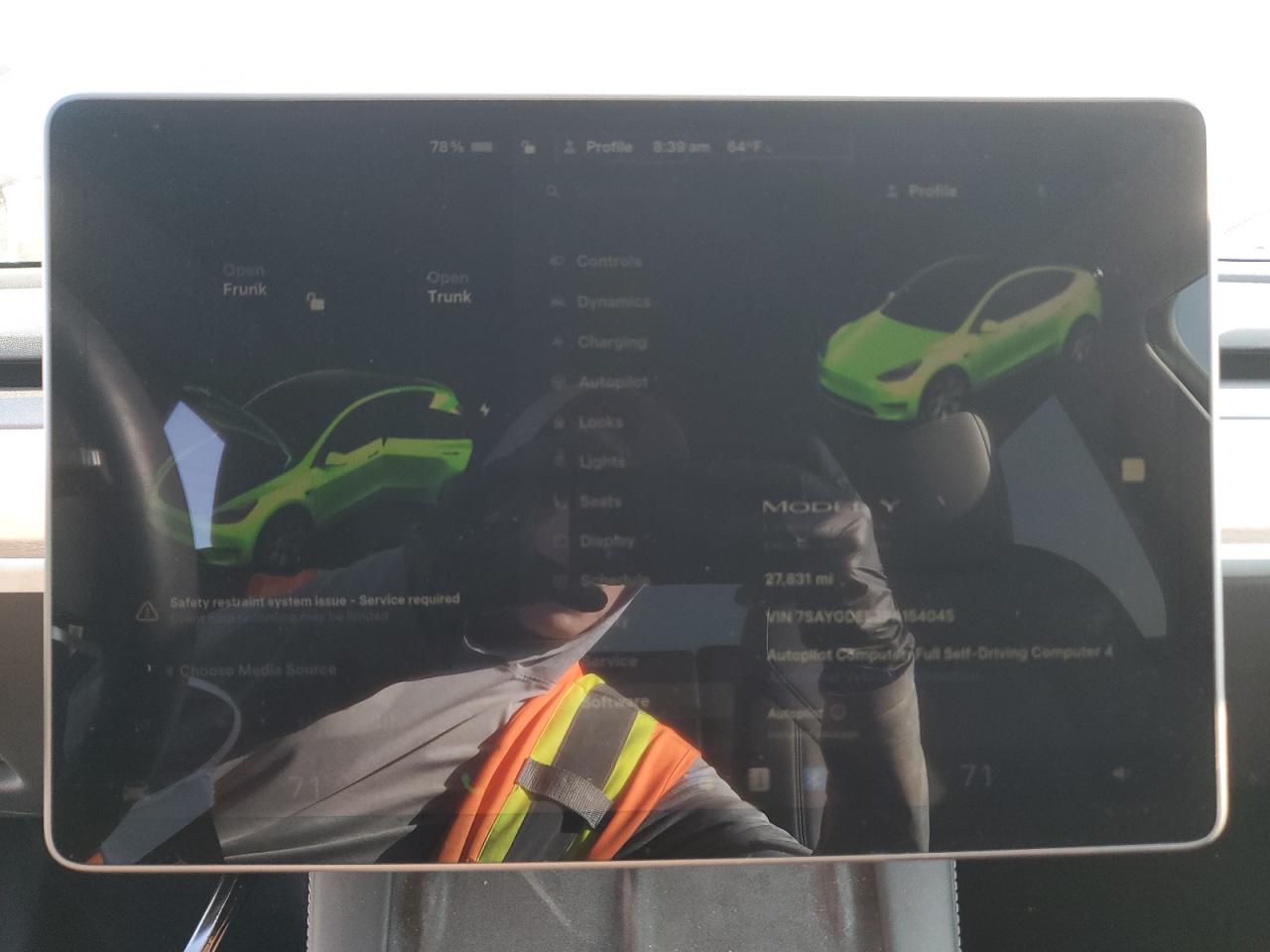 2023 Tesla Model Y VIN: 7SAYGDEE3PA154045 Lot: 90666385