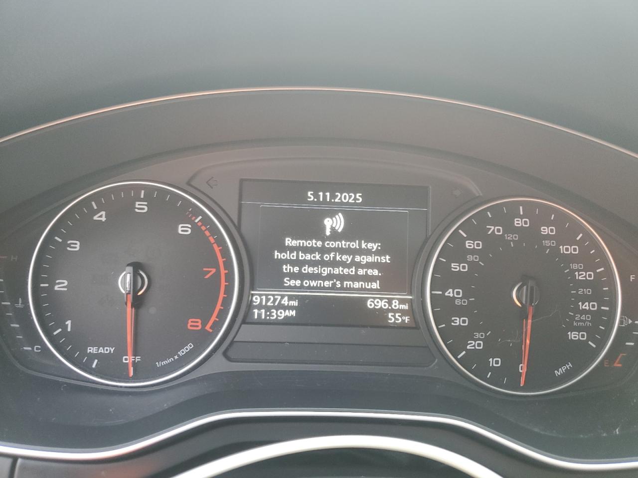 2017 Audi A4 Premium Plus VIN: WAUPNAF46HN068993 Lot: 90569785