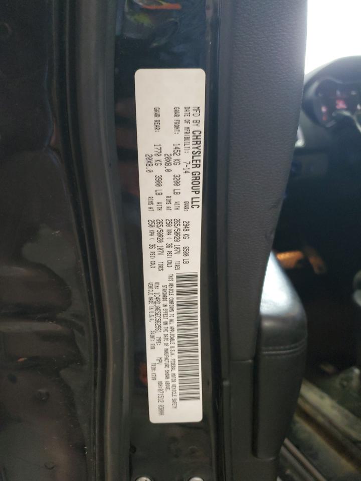 2014 Dodge Durango Sxt VIN: 1C4RDJAG5EC562561 Lot: 92392295