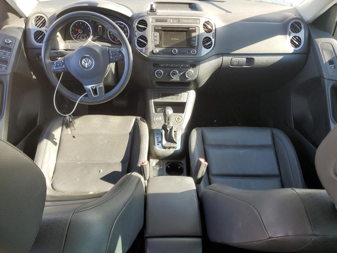 2014 Volkswagen Tiguan S VIN: WVGAV3AX1EW566123 Lot: 93552275