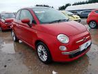 2014 FIAT 500 1.2 LOUNGE 3DR [START STOP] for sale at Copart WISBECH