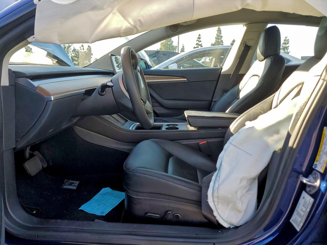 2022 Tesla Model 3 VIN: 5YJ3E1EB6NF335593 Lot: 93461125