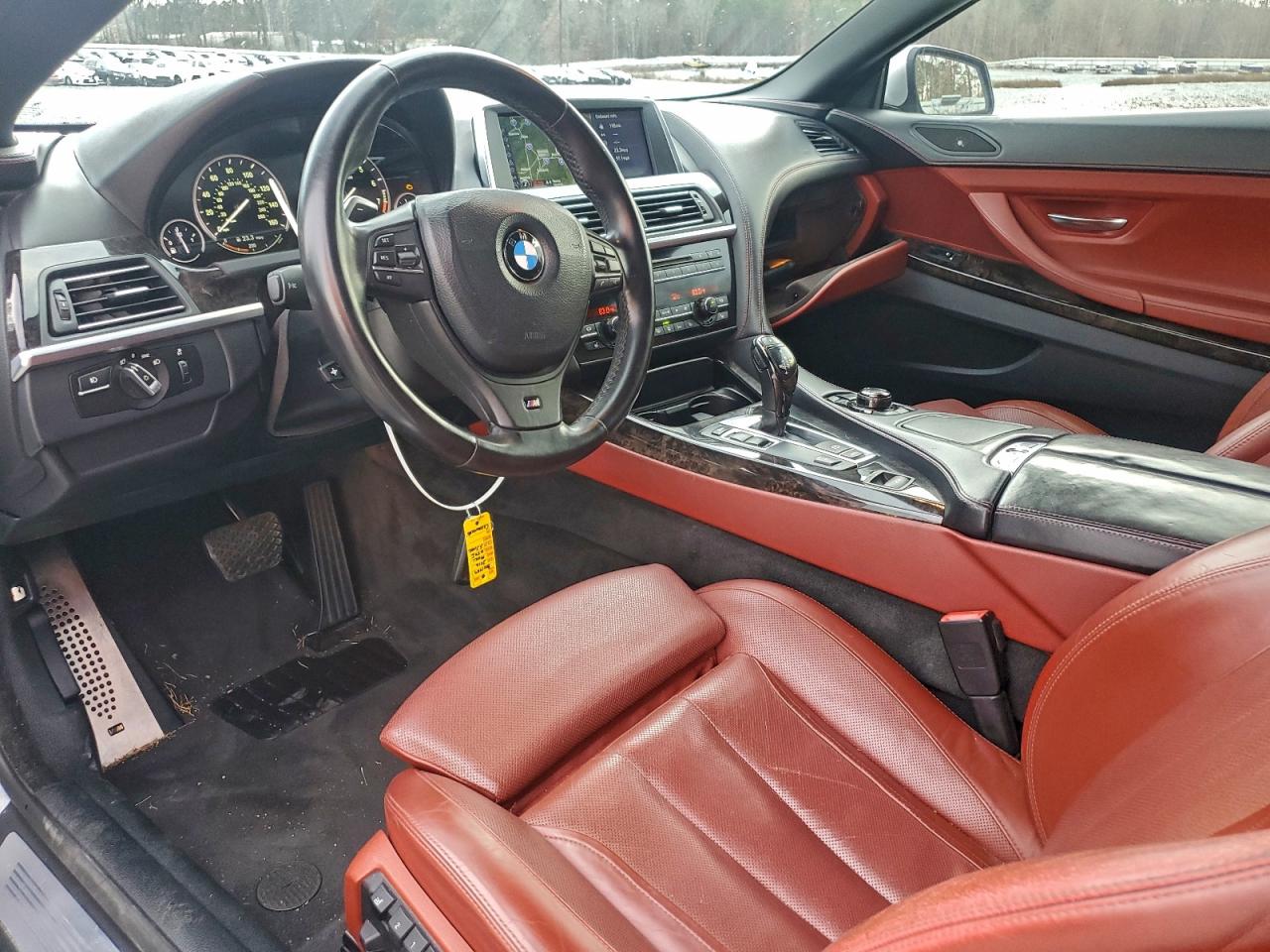 2012 BMW 650 I VIN: WBALZ3C50CDL72640 Lot: 92913455