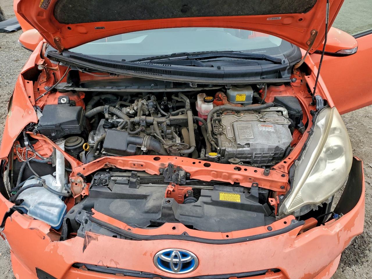 2012 Toyota Prius C VIN: JTDKDTB38C1021926 Lot: 94329055