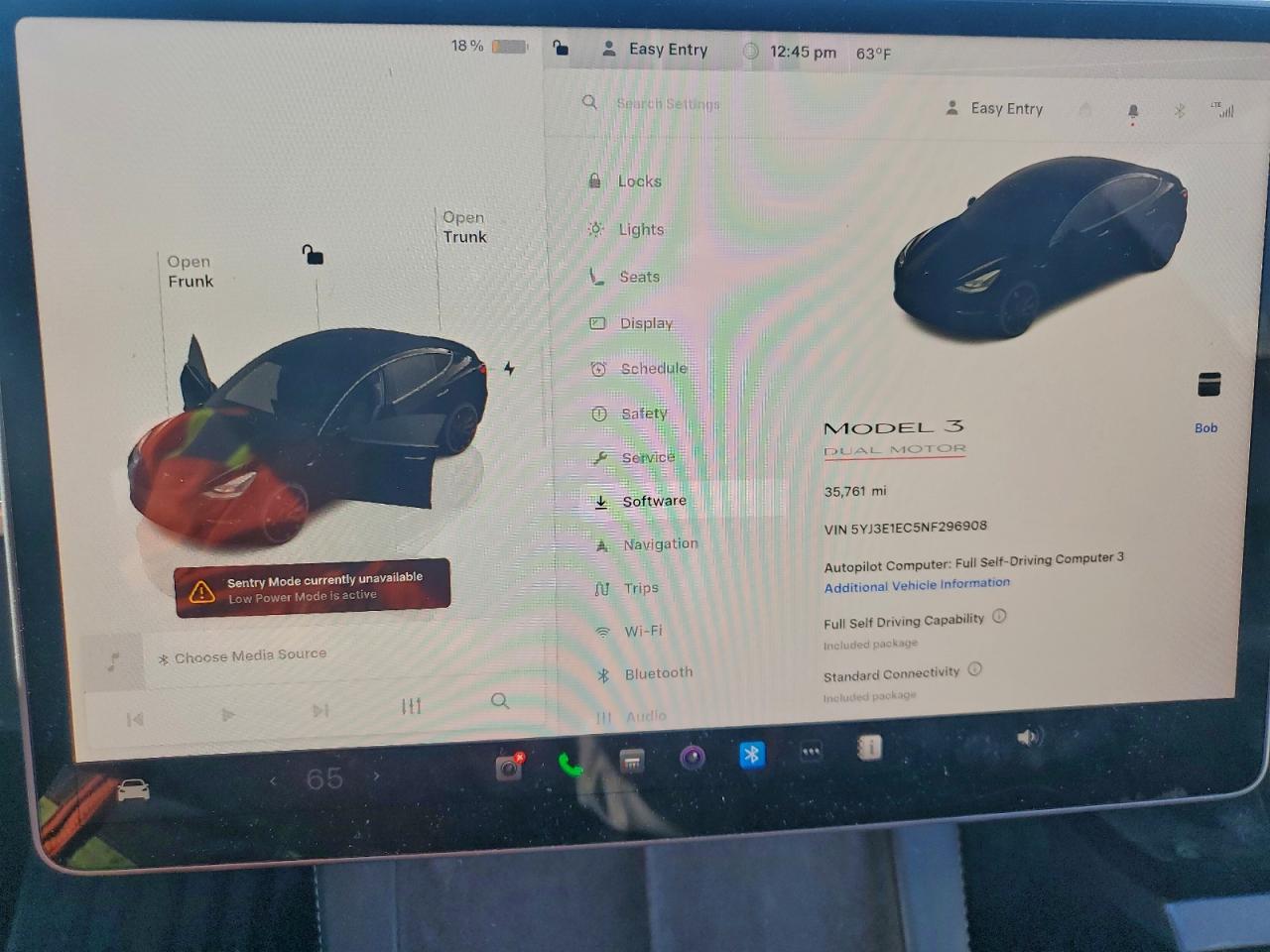 2022 Tesla Model 3 VIN: 5YJ3E1EC5NF296908 Lot: 94099385