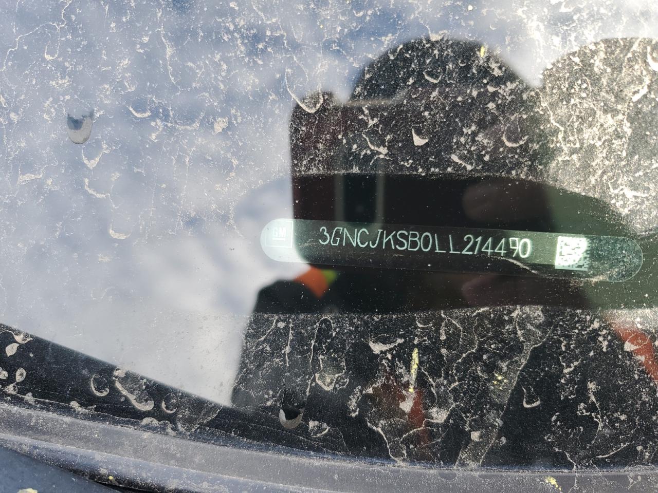 2020 Chevrolet Trax Ls VIN: 3GNCJKSB0LL214490 Lot: 92369165