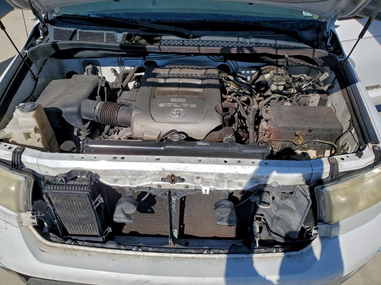 2008 Toyota Tundra Crewmax VIN: 5TFEV54158X067722 Lot: 91287175