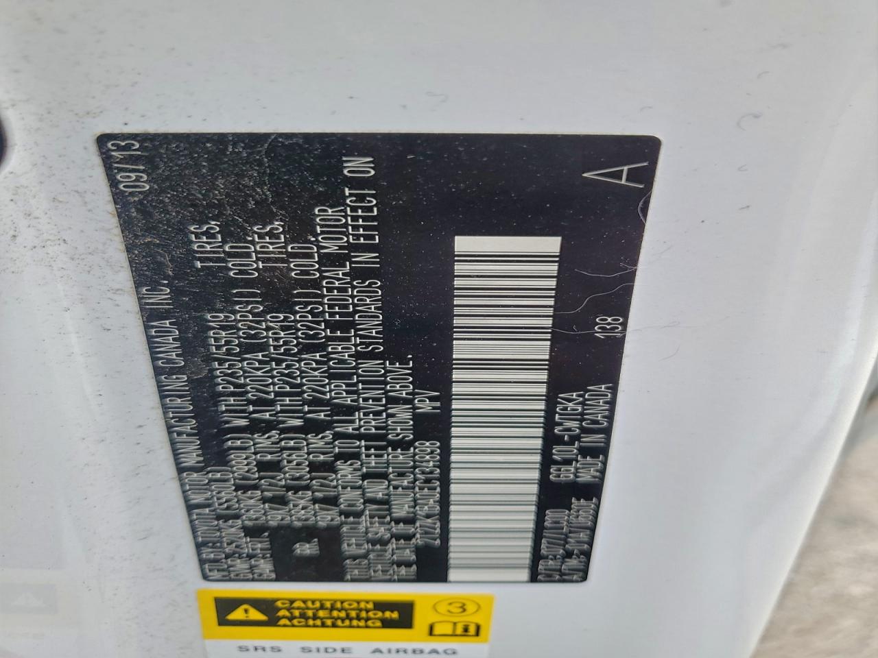 2014 Lexus Rx 350 VIN: 2T2ZK1BA0EC134898 Lot: 94085955