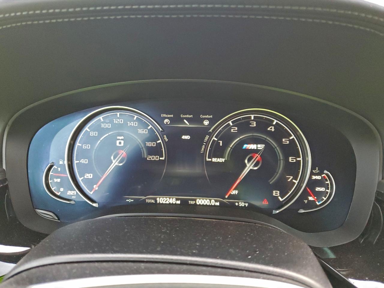 2019 BMW M5 VIN: WBSJF0C54KB285425 Lot: 93243325