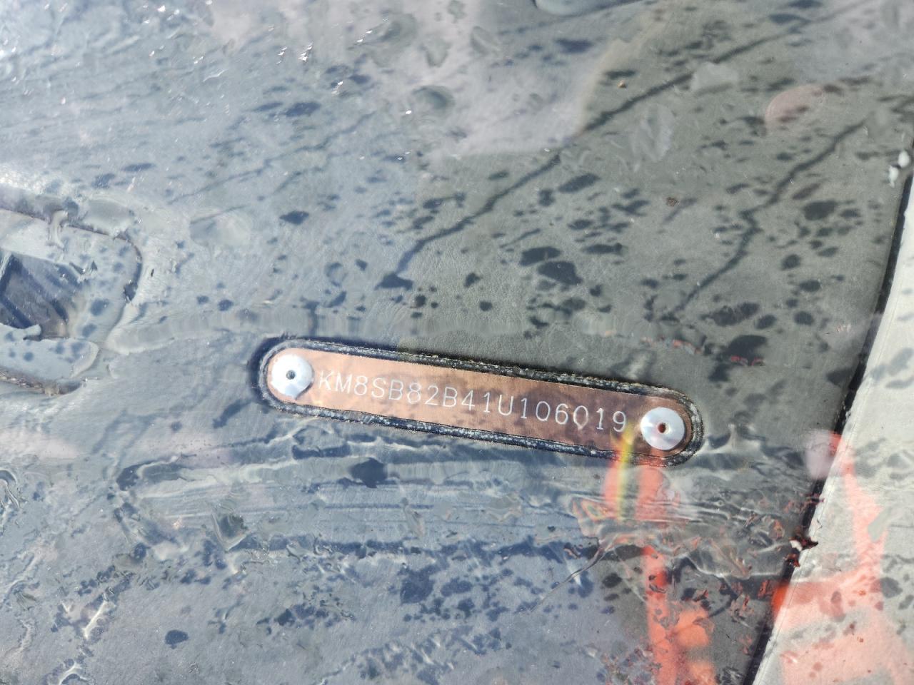 2001 Hyundai Santa Fe VIN: KM8SB82B41U106019 Lot: 92239285