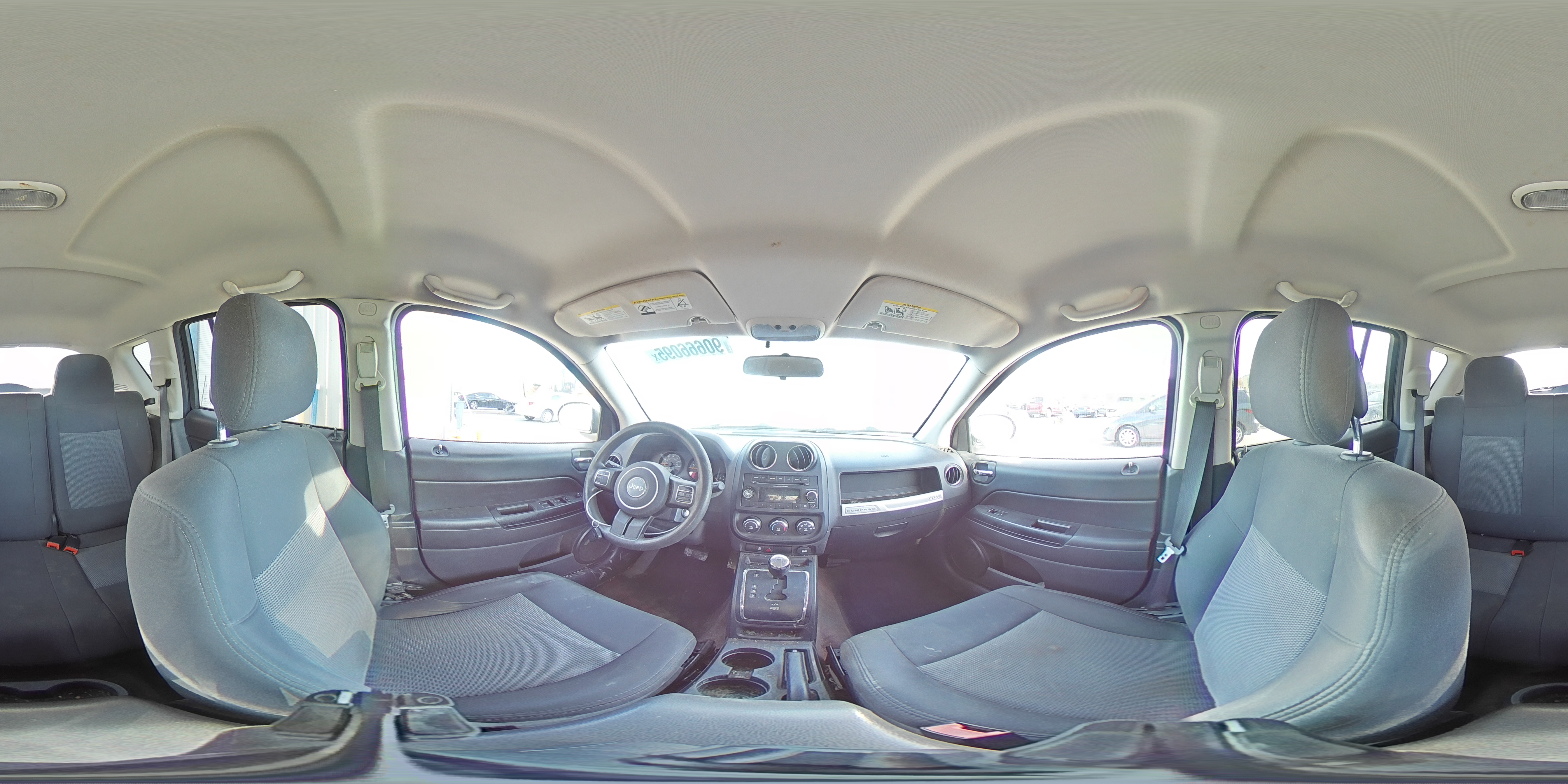 2014 Jeep Compass Sport VIN: 1C4NJCBA8ED742852 Lot: 90666095