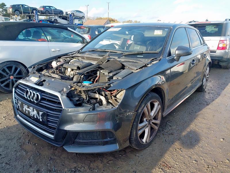 2016 AUDI A3 1.4 TFSI S LINE 5DR for sale at Copart WOLVERHAMPTON