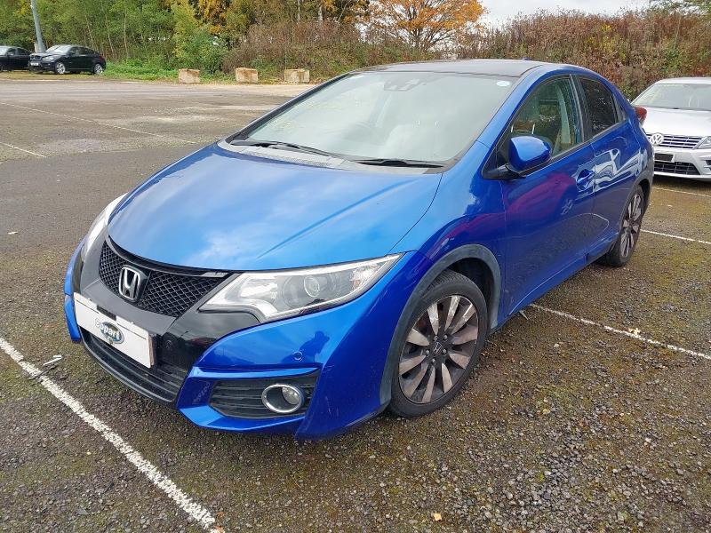 2017 HONDA CIVIC 1.8 I-VTEC SR 5DR AUTO [DASP] for sale at Copart SANDTOFT