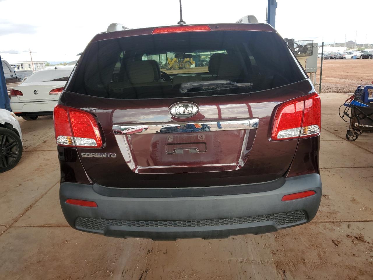2012 Kia Sorento Base VIN: 5XYKT3A29CG190784 Lot: 93637575