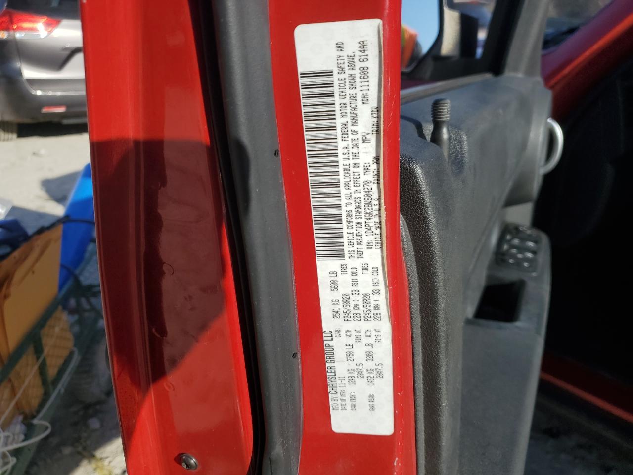 2011 Dodge Nitro Heat VIN: 1D4PT4GK2BW604270 Lot: 92794035