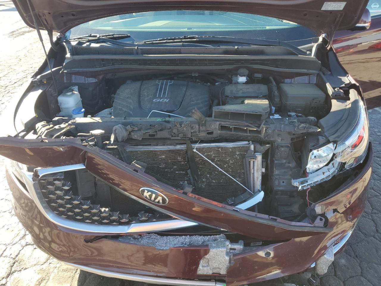 2018 Kia Sedona Sxl VIN: KNDME5C16J6389102 Lot: 91436945