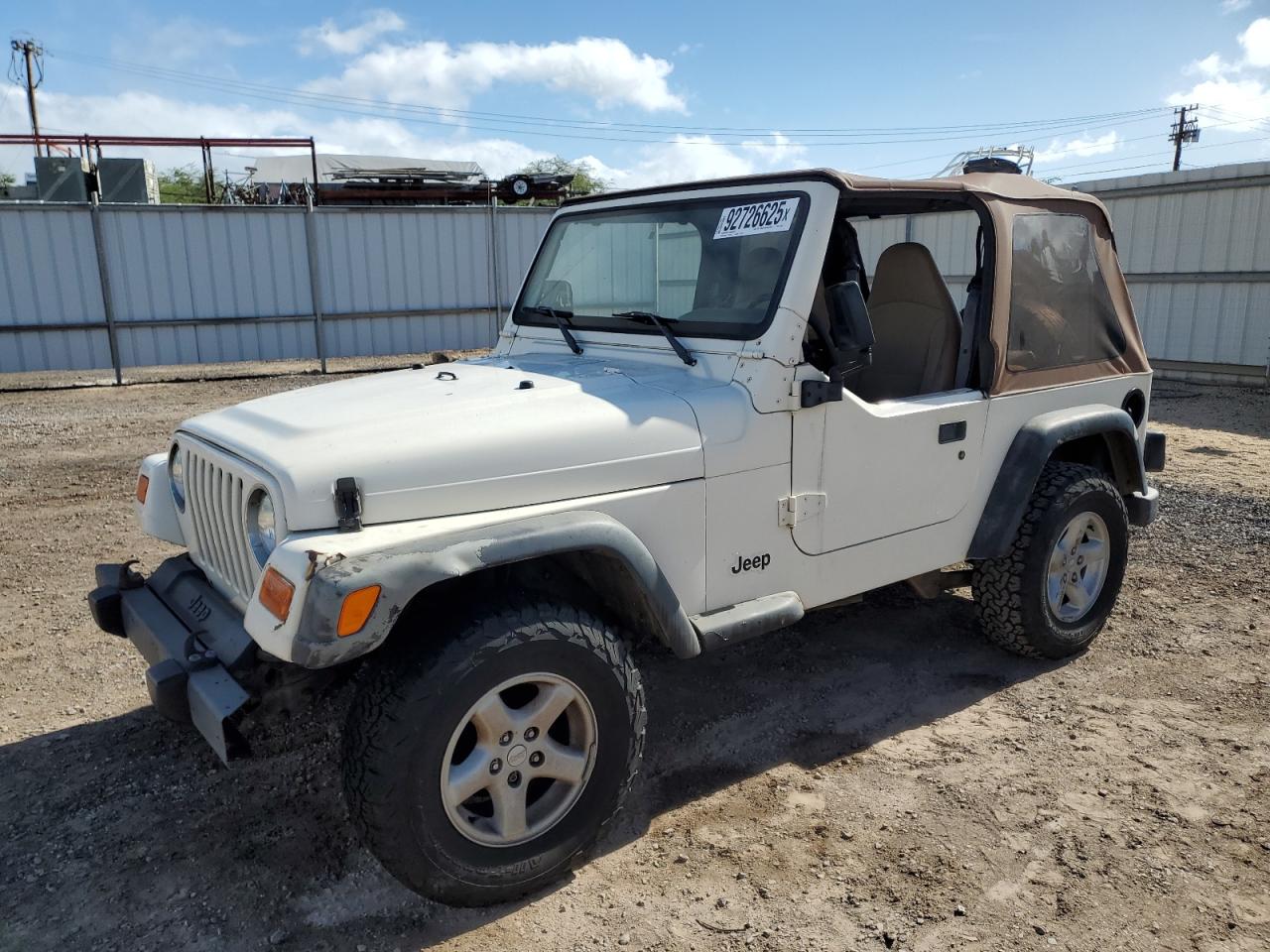 2002 Jeep Wrangler / Tj Se