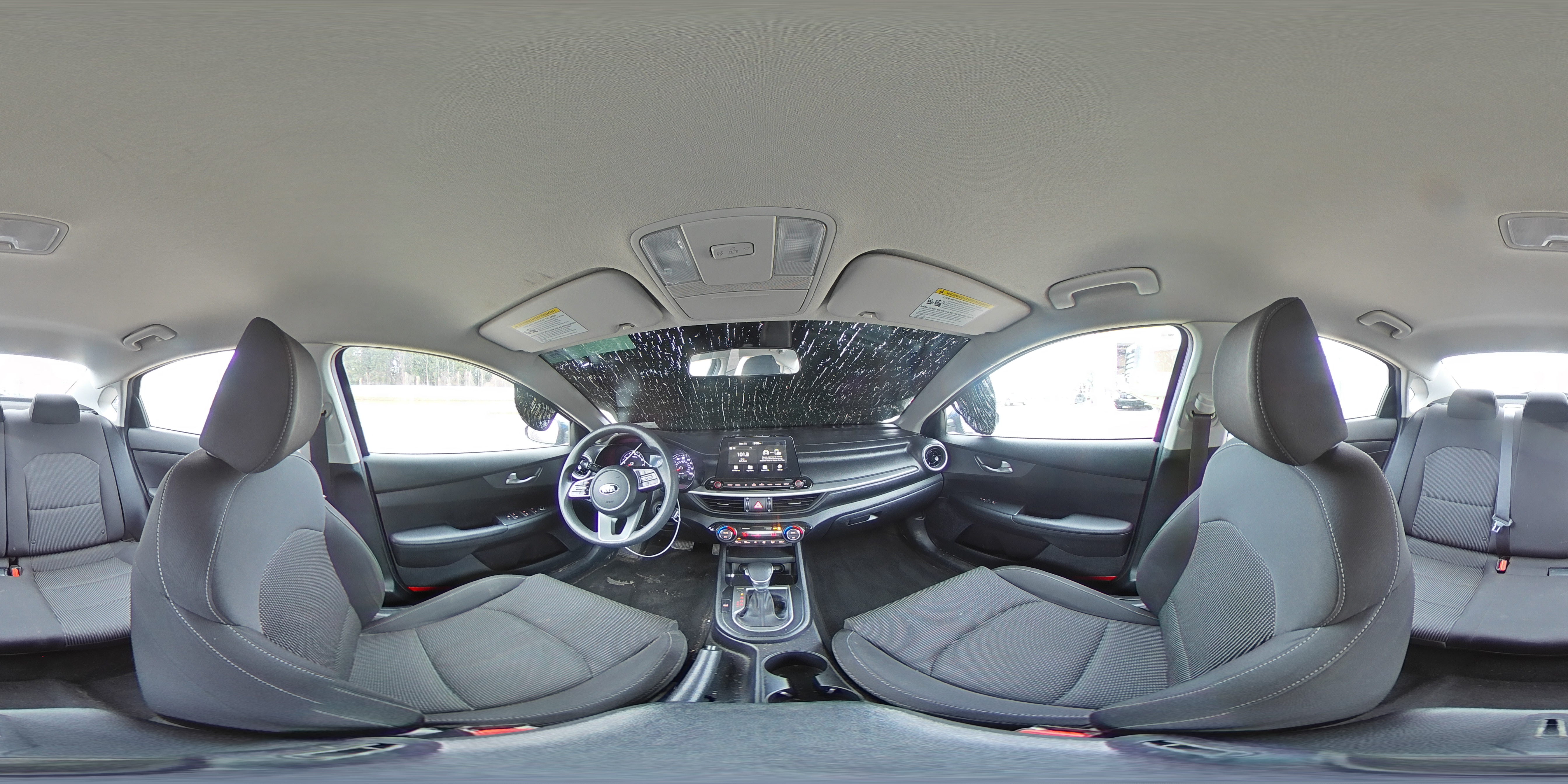 2019 Kia Forte Fe VIN: 3KPF24AD4KE023921 Lot: 93636675