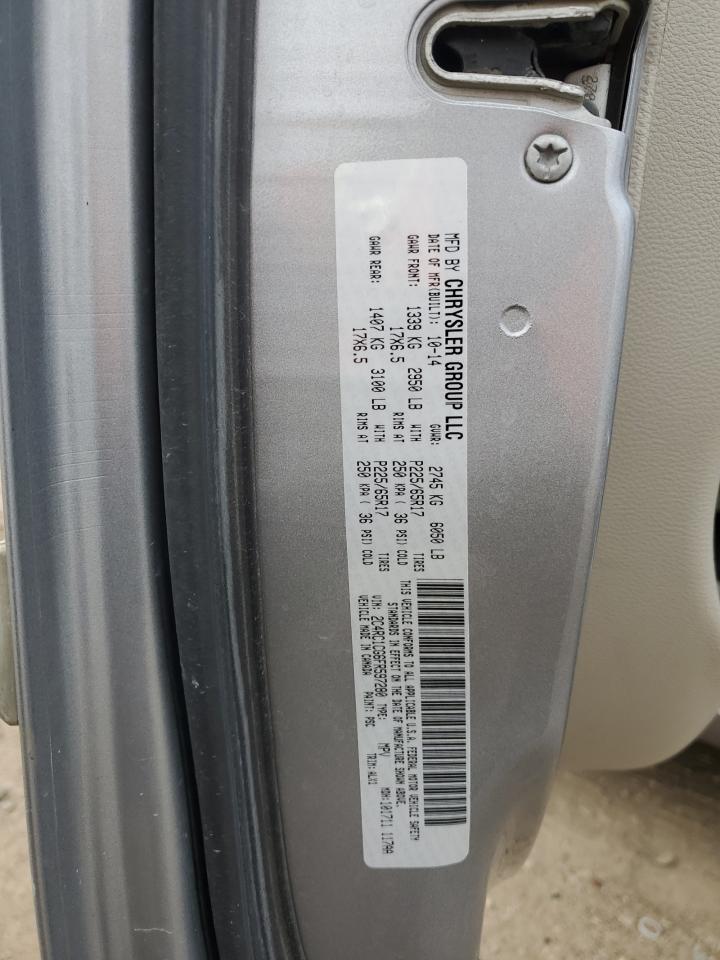 2015 Chrysler Town & Country Touring L VIN: 2C4RC1CG6FR597280 Lot: 91374775