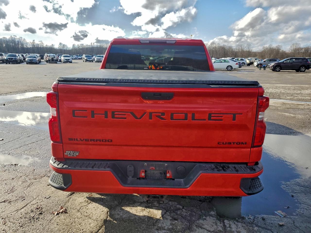 2021 Chevrolet Silverado K1500 Custom VIN: 1GCPYBEK2MZ125967 Lot: 93934175