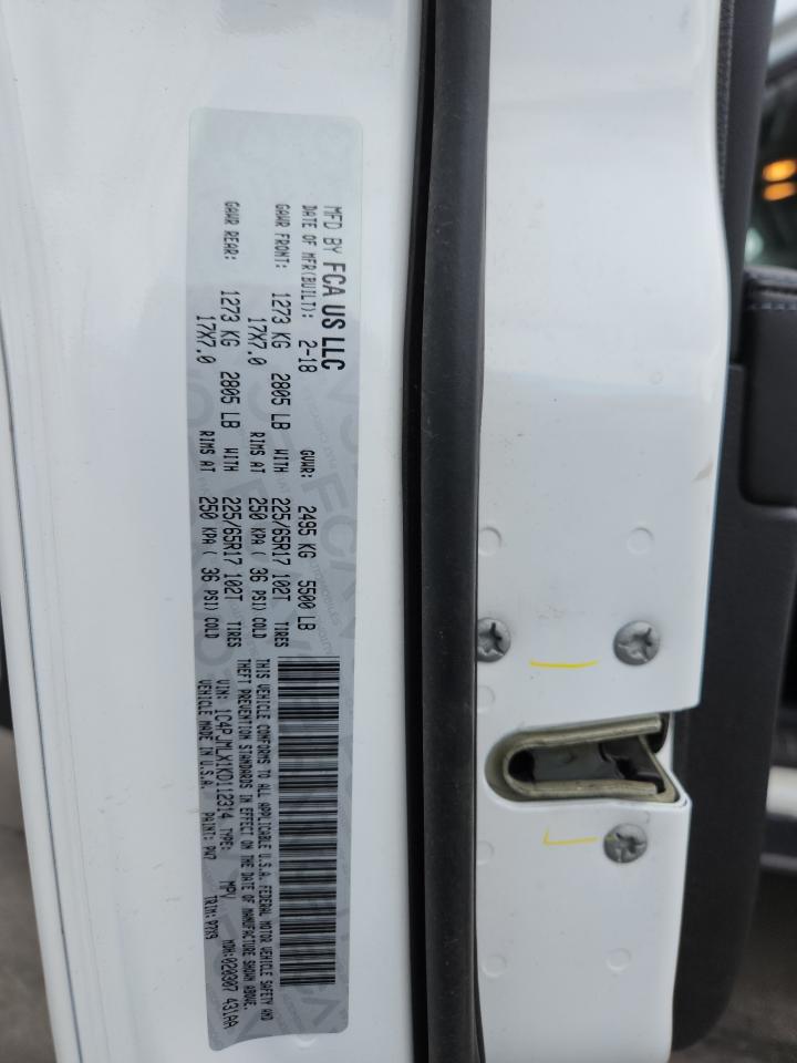 2019 Jeep Cherokee Latitude Plus VIN: 1C4PJMLX1KD112314 Lot: 91805485