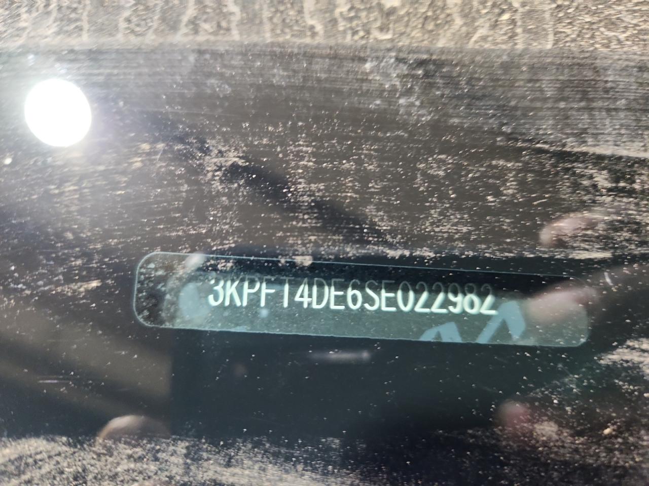 2025 Kia K4 Lx VIN: 3KPFT4DE6SE022982 Lot: 92411235