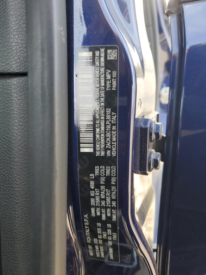 2020 Jeep Renegade Trailhawk VIN: ZACNJBC19LPL88182 Lot: 93100775