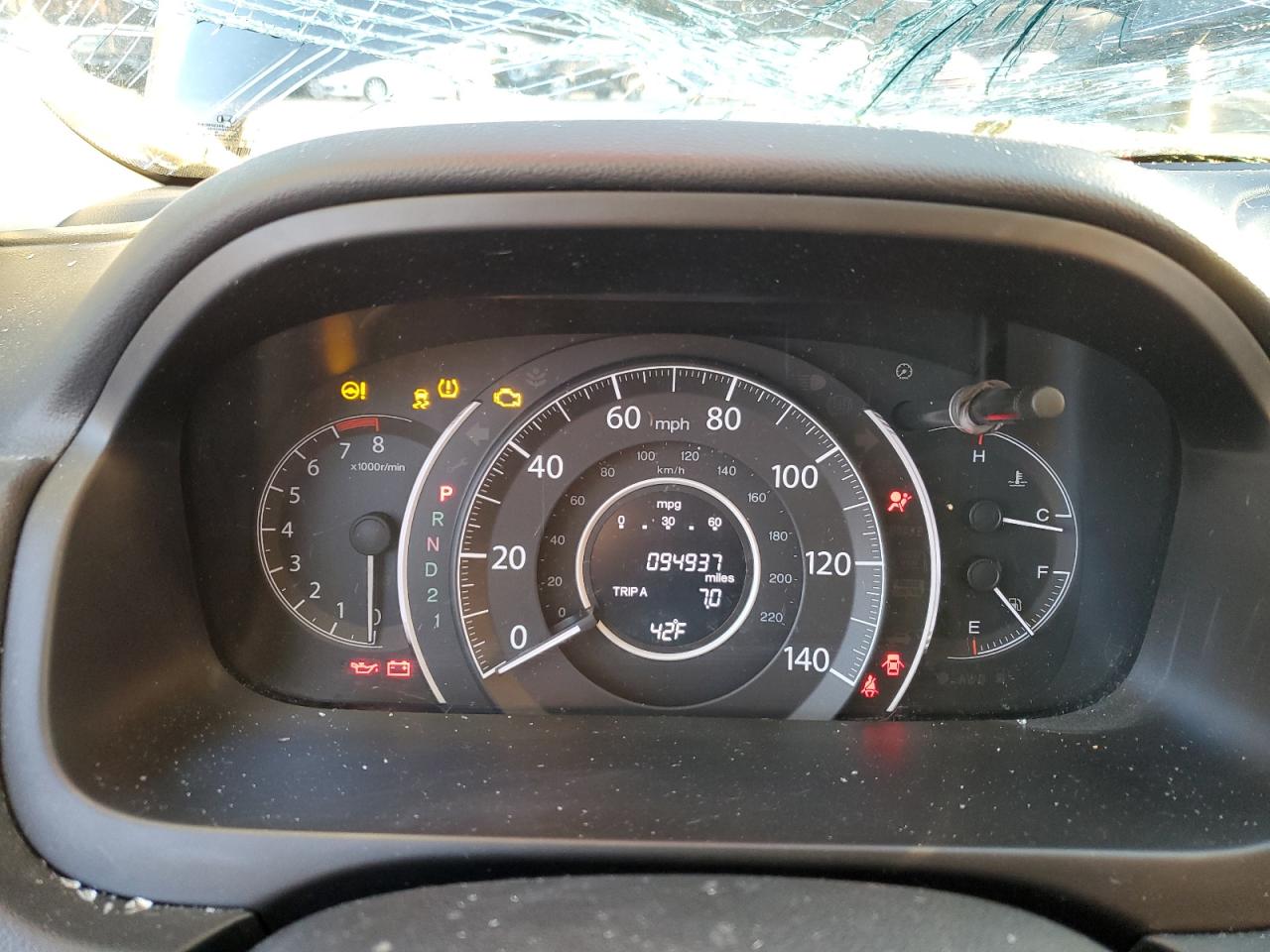 2014 Honda Cr-V Exl VIN: 2HKRM4H71EH713861 Lot: 92638355