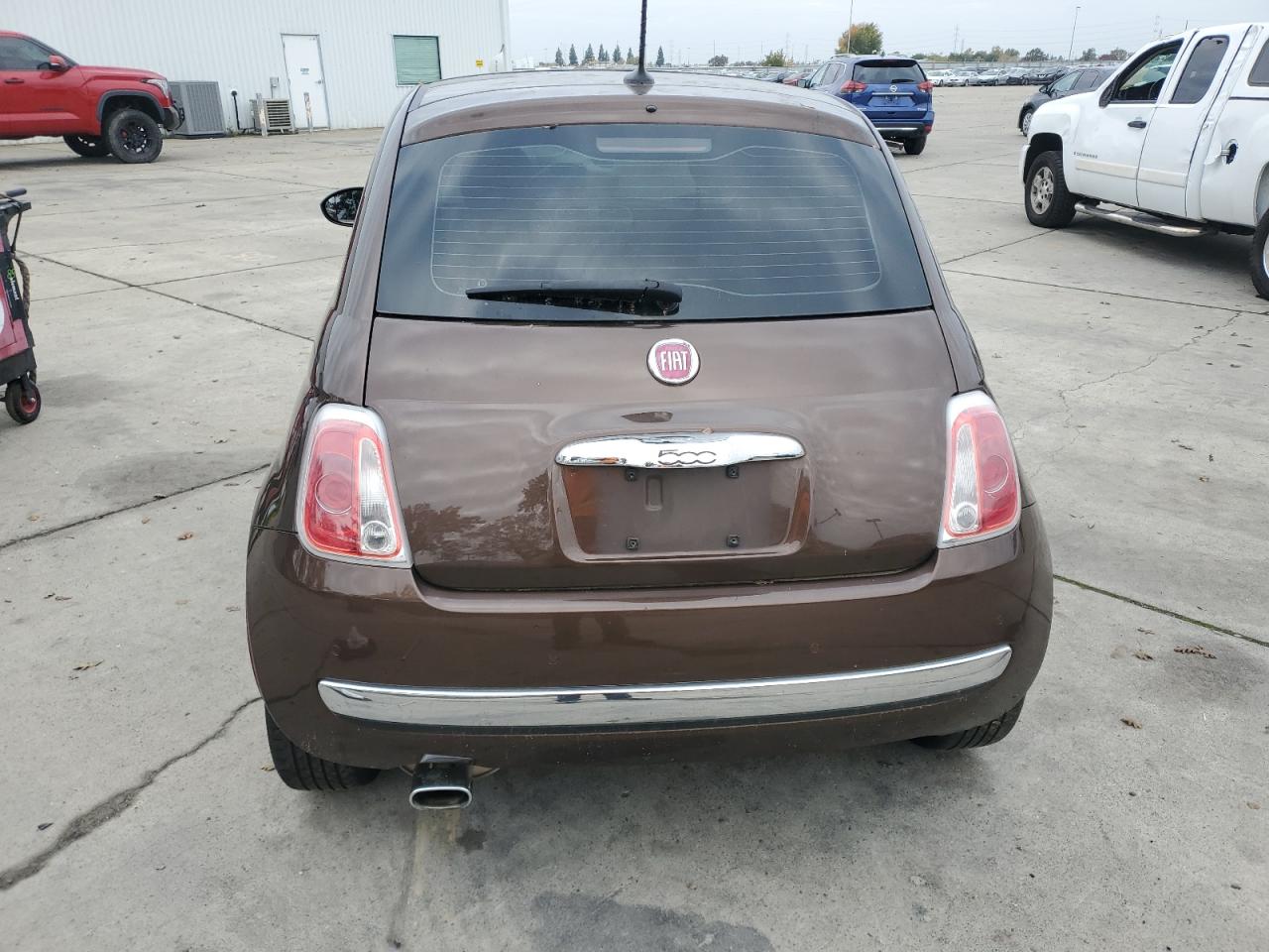 2013 Fiat 500 Lounge VIN: 3C3CFFCR0DT673926 Lot: 93538185