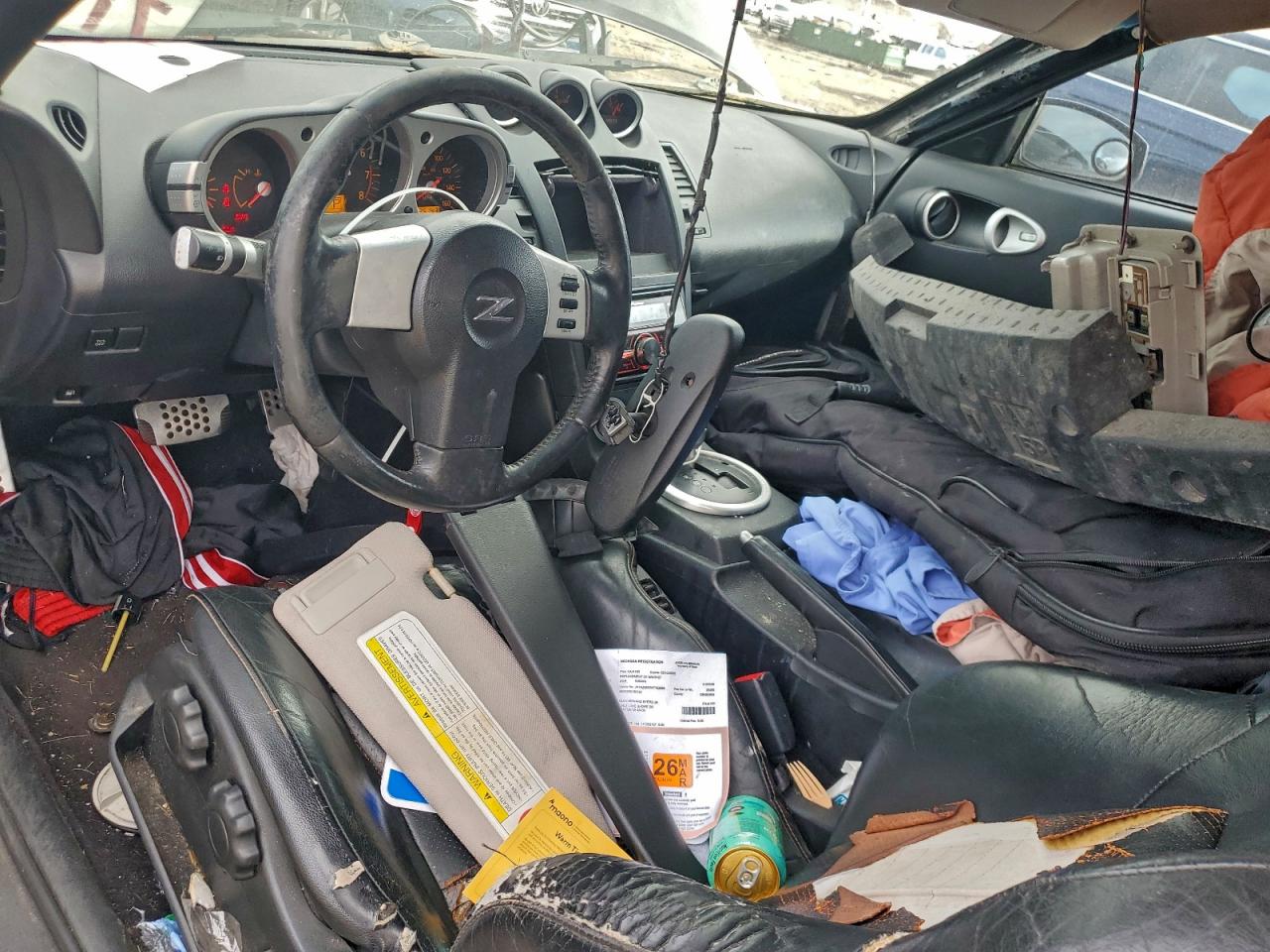 2004 Nissan 350Z Coupe VIN: JN1AZ34D94T162998 Lot: 93486645