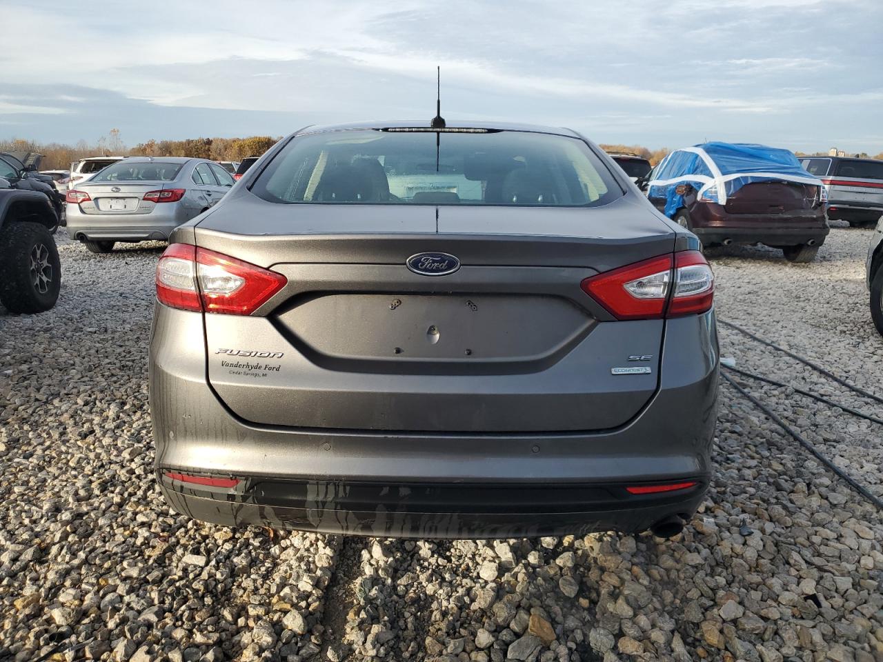 2014 Ford Fusion Se VIN: 3FA6P0HD6ER273325 Lot: 91433575