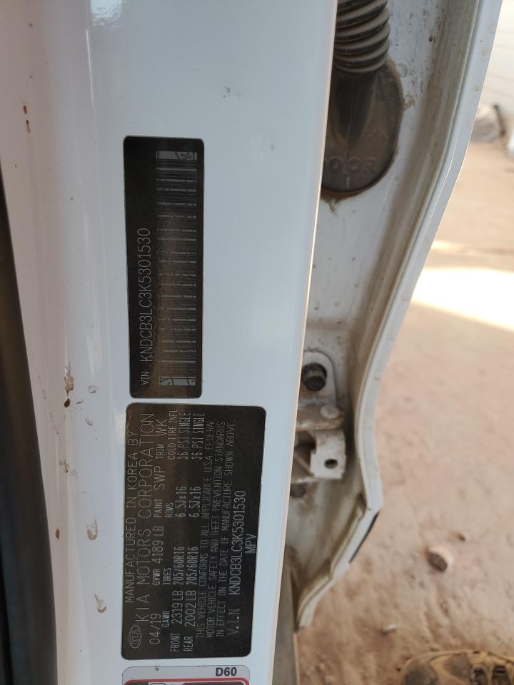 2019 Kia Niro Fe VIN: KNDCB3LC3K5301530 Lot: 92655225