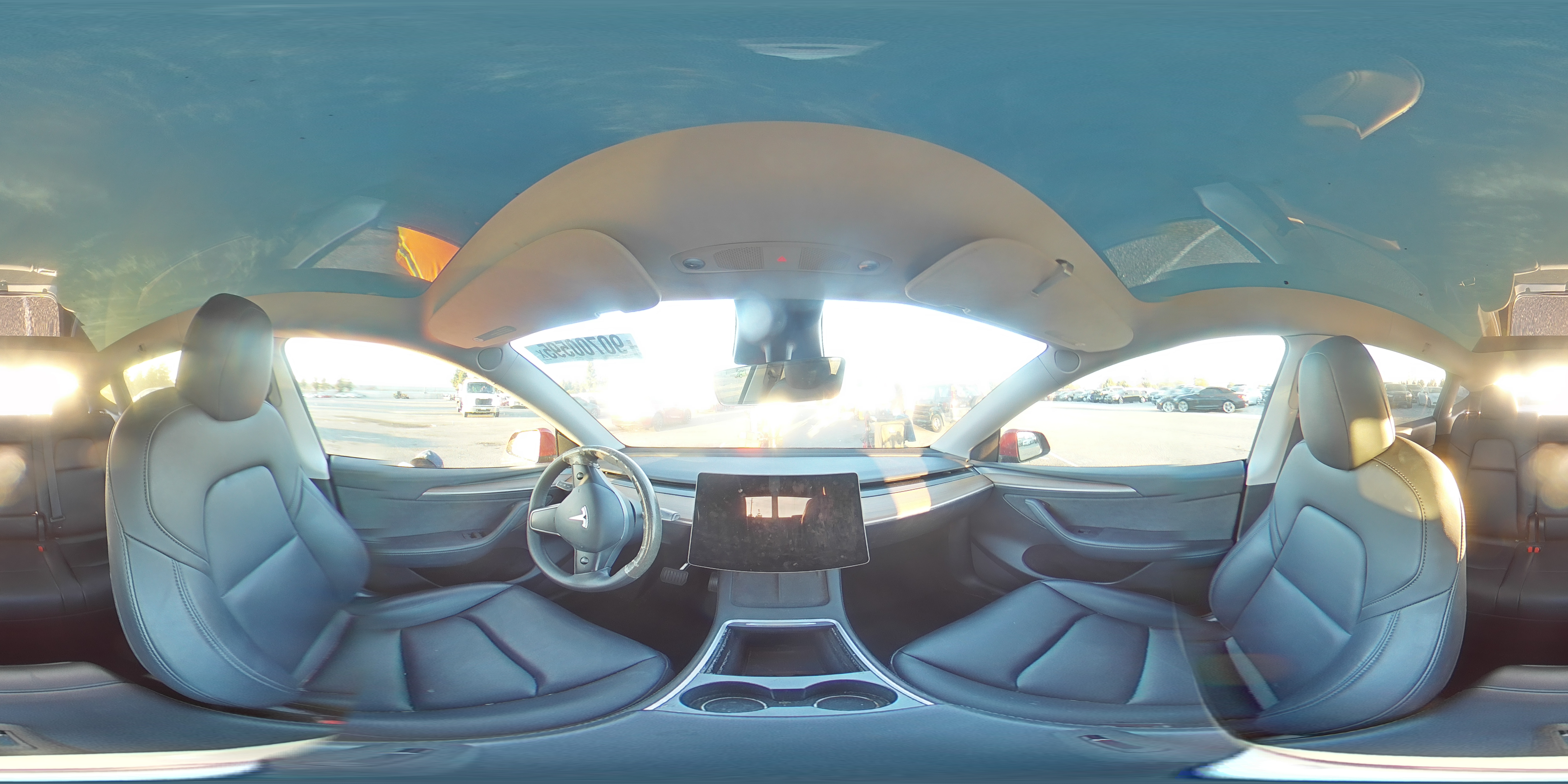 2023 Tesla Model Y VIN: 7SAYGDEE4PF597596 Lot: 90700595