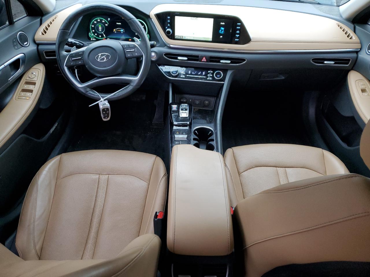 2021 Hyundai Sonata Hybrid VIN: KMHL54JJ4MA023550 Lot: 93205045