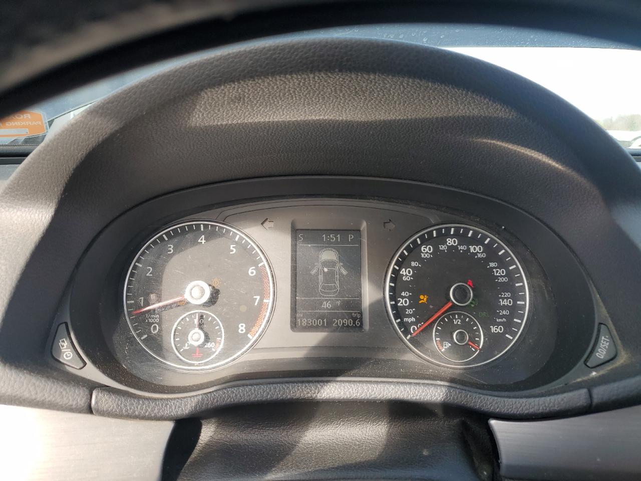 2014 Volkswagen Passat Se VIN: 1VWBT7A3XEC049162 Lot: 92469955