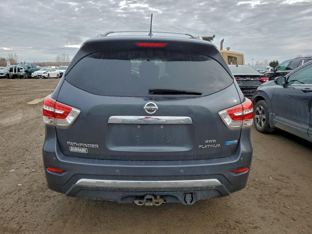 2014 Nissan Pathfinder Sv Hybrid VIN: 5N1CR2MM6EC638637 Lot: 92593115