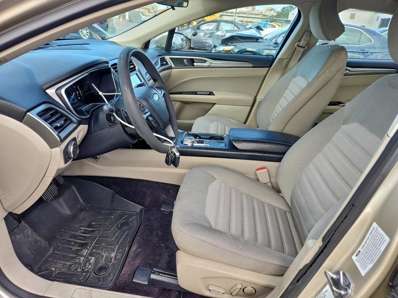 2017 Ford Fusion Se VIN: 3FA6P0HD0HR240924 Lot: 93617345